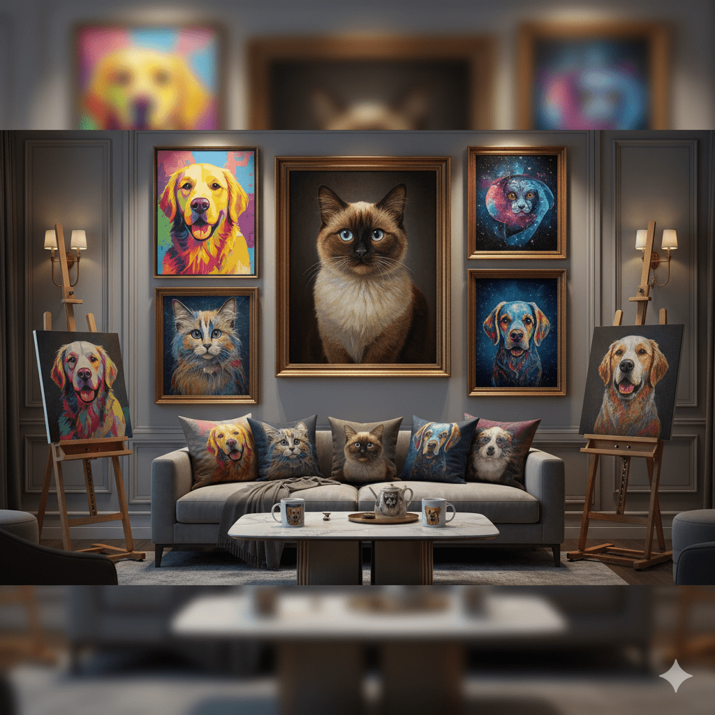 Transform Your Pet into Art - Aura Pet Elite