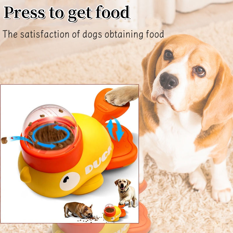 EliteBrain™ | Cartoon Duck Puzzle Toy - Mental Stimulation & Slow Feeding Station
