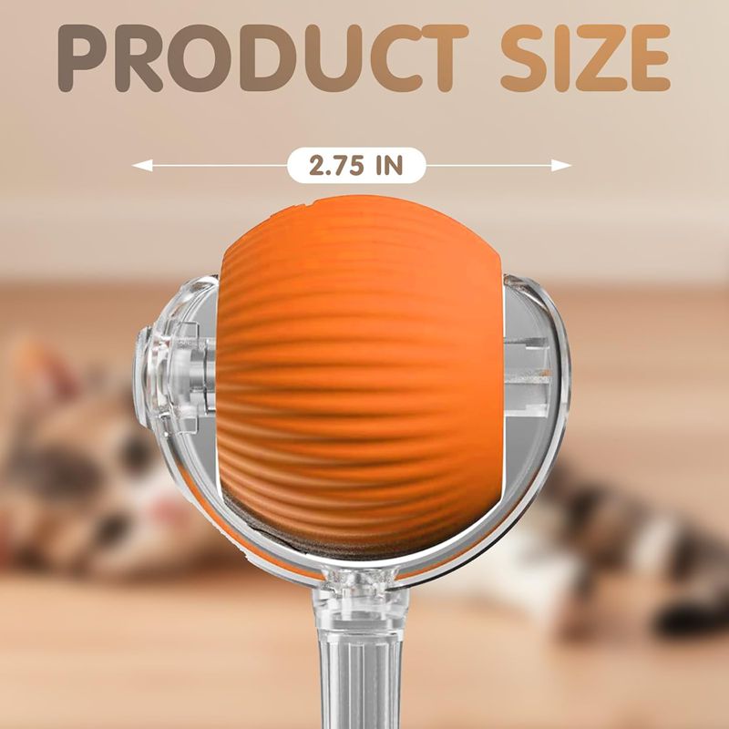EliteGlide™ | Intelligent Sensor-Driven Cat Toy - Rechargeable Electric Fitness Ball