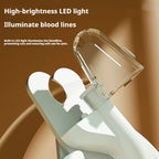 AuraPure™ Safe-Cut | Intelligent Pet Nail Trimmer – Built-in LED Lighting & Safety Guard for Stress-Free Grooming