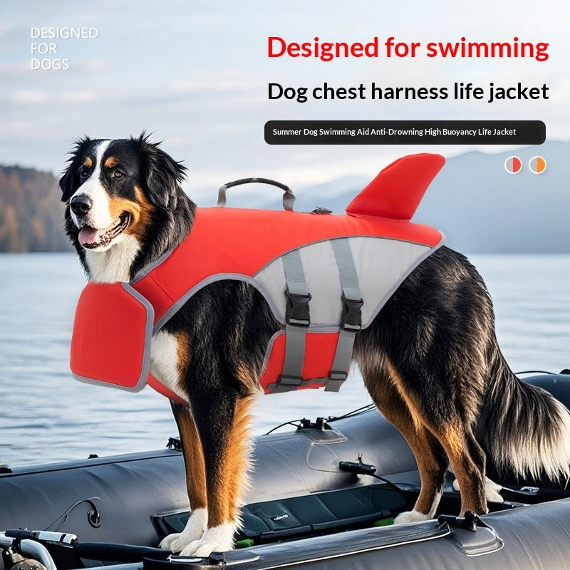 EliteRescue™ | Advanced Aquatic Safety Vest - Neck-Supportive & Towable Dog Swimwear