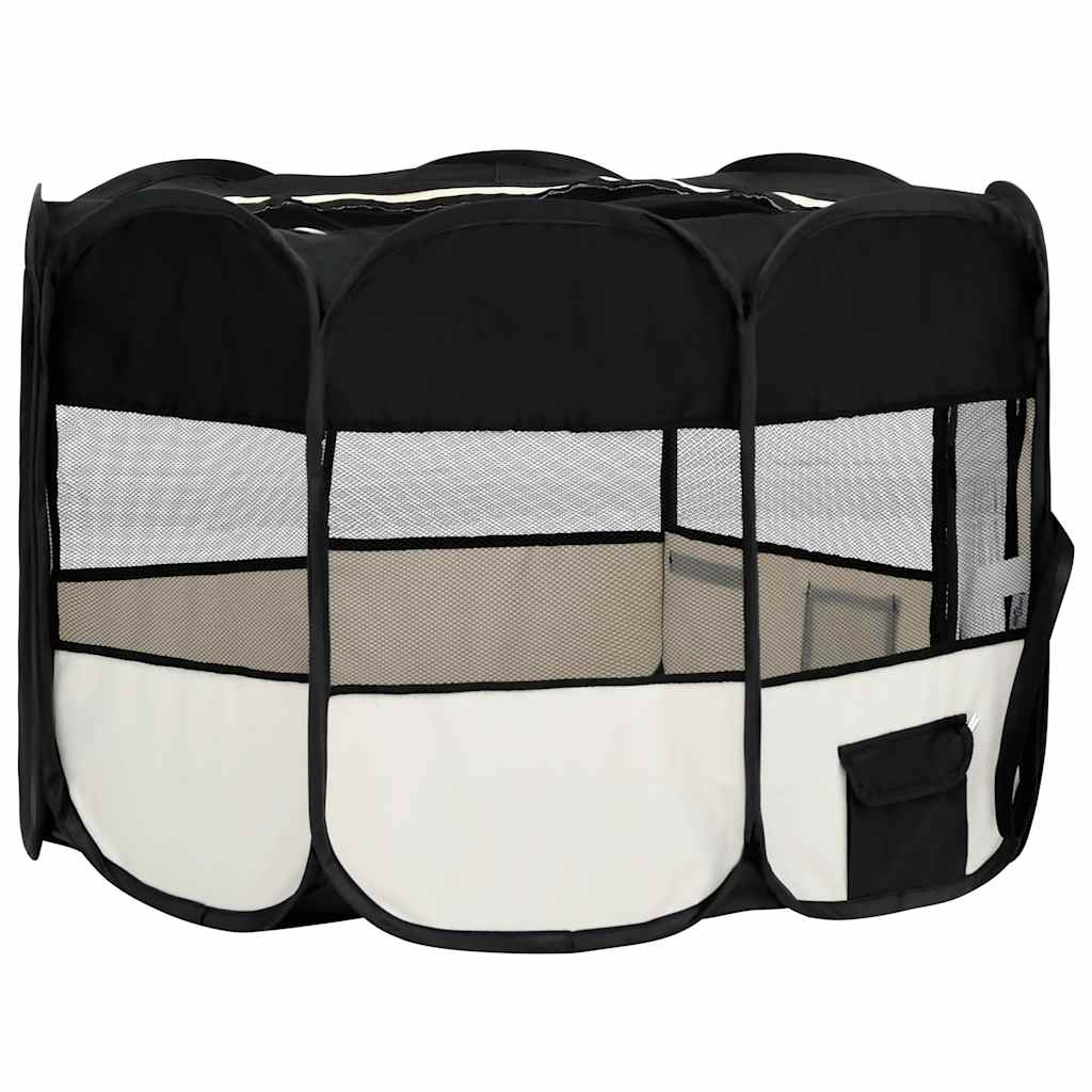 AuraGuard™ Pop-Up | Instant Folding Puppy Sanctuary – Breathable 360° Mesh Exercise Pen for Indoor & Outdoor Travel