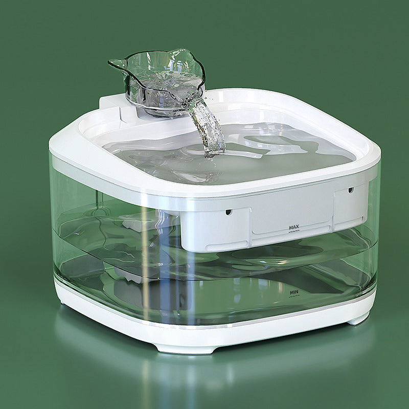 EliteCrystal™ | Smart Automatic Water Spring - Advanced 5-Layer Filtration Pet Fountain
