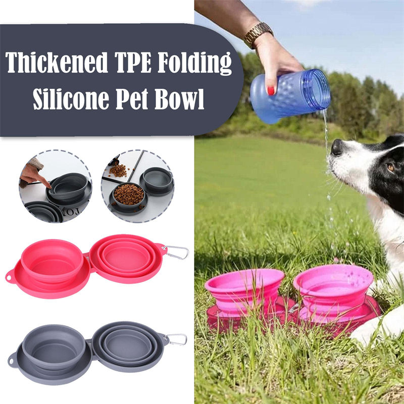 VentureBowl™ | Collapsible Dual-Pet Feeding Station