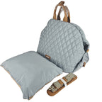 AuraGuard™ Sky-Lite | Ultra-Portable Folding Cat Carrier – Ergonomic Travel Crate with Security Lock & Shoulder Strap