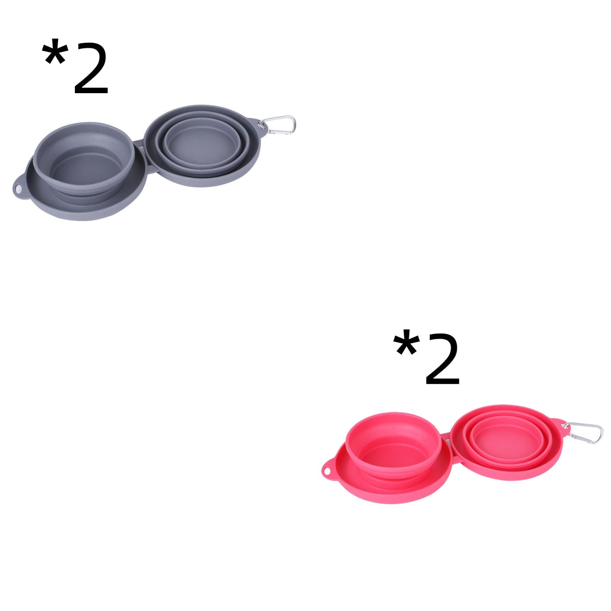 VentureBowl™ | Collapsible Dual-Pet Feeding Station
