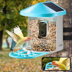 EliteVision™ AI | Solar-Powered Bird Camera - Instant Identification & Live Stream Habitat