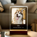 EliteHonor™ | Bespoke Pet Memorial Plaque - Eternal Tribute with Photo & Custom Date