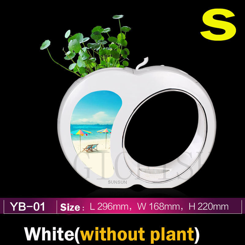 EliteLume™ | Desktop Mood Tank - Creative LED Nano Aquarium for Office & Home