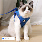 EliteSecure™ | Zero-Pressure Cat Harness - Professional Anti-Strike Walking Gear