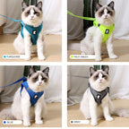 EliteSecure™ | Zero-Pressure Cat Harness - Professional Anti-Strike Walking Gear