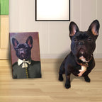 EliteMasterpiece™ | Bespoke Pet Portrait Canvas - Museum-Quality Custom Home Decor