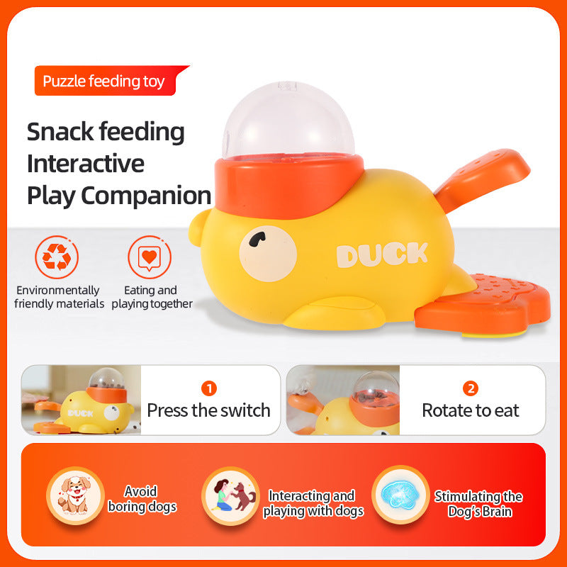 EliteBrain™ | Cartoon Duck Puzzle Toy - Mental Stimulation & Slow Feeding Station