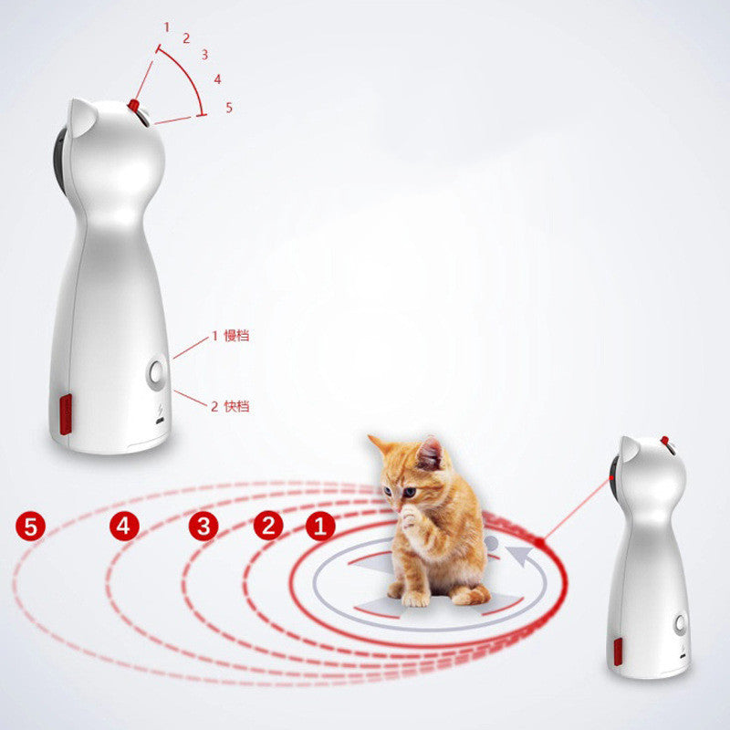 ElitePoint™ | Intelligent Auto-Laser Teaser - Multi-Speed Timer Enabled Play Station