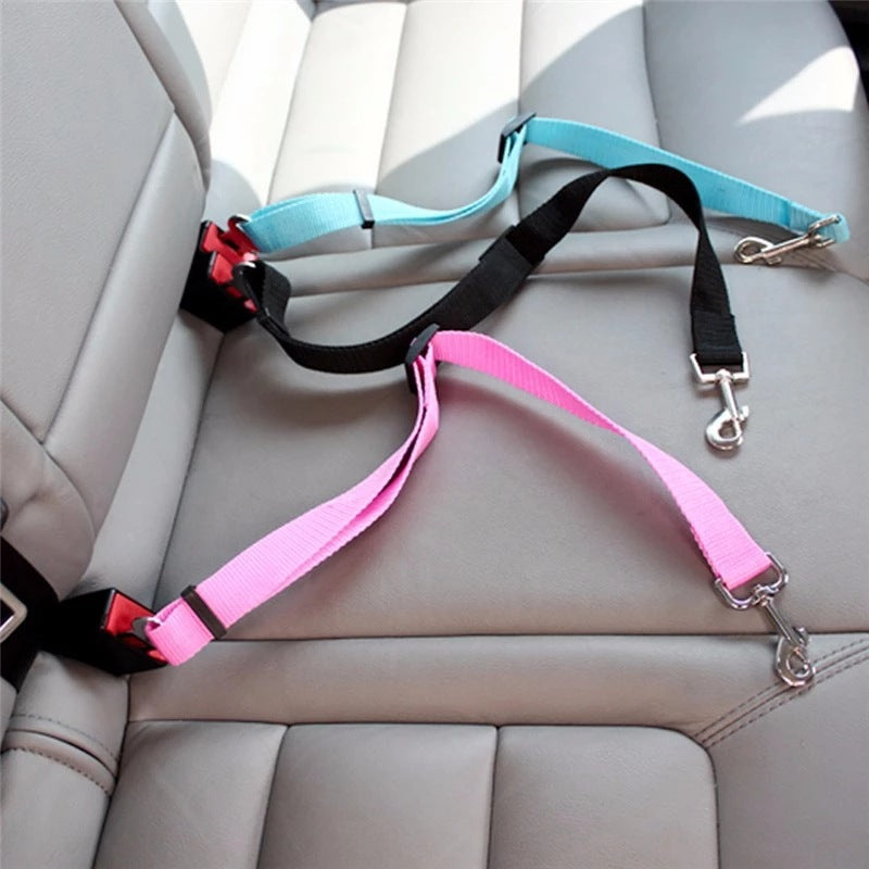 EliteCruise™ | Heavy-Duty Pet Safety Tether - Universal Car Harness Clip