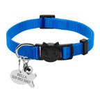 EliteFeline™ | Custom Personalized Breakaway Collar - Premium Nylon & Silent ID Tag