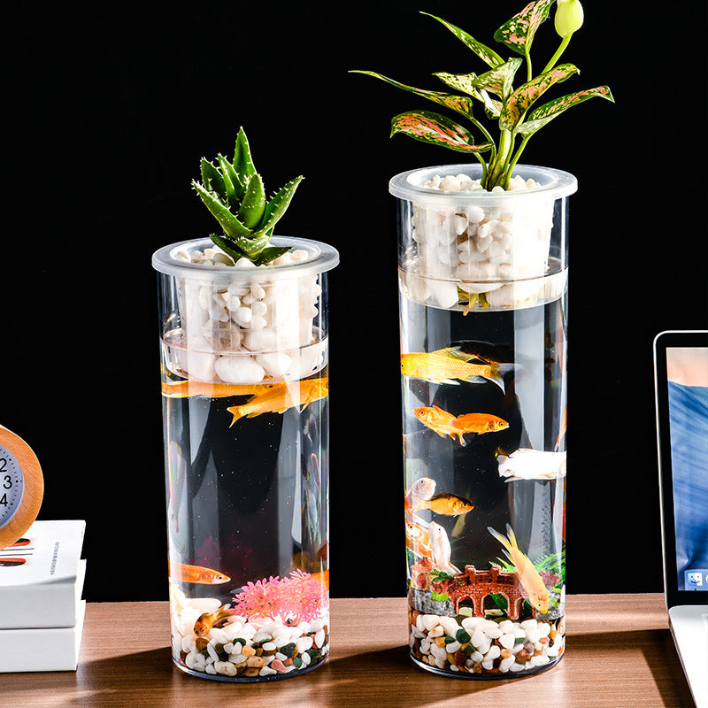 EliteEco™ | Transparent Nano-Landscape Pot - Modern Living Room Aquatic Decoration