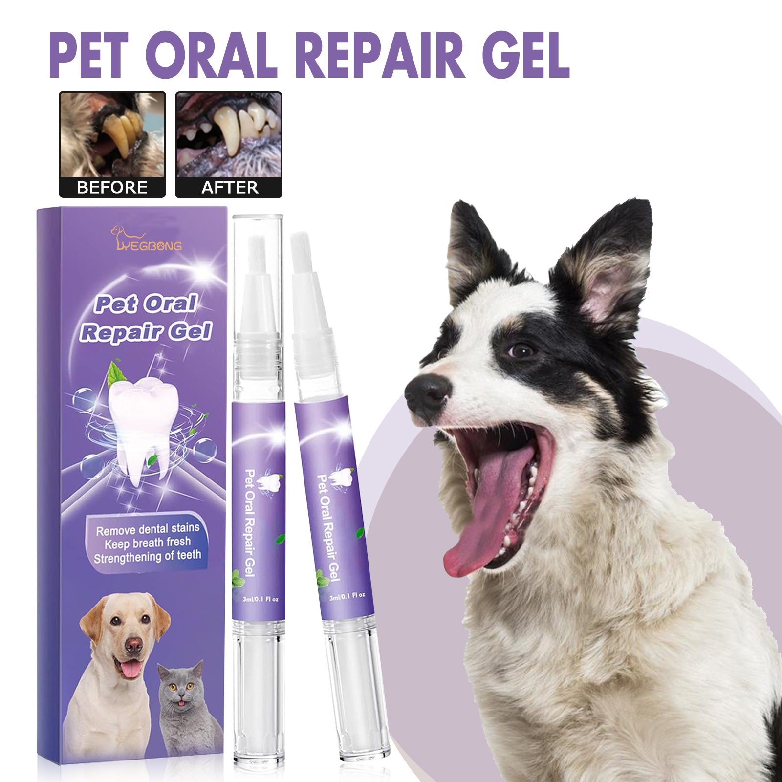 EliteDent™ | Pro-Health Oral Repair Gel - Total Tartar & Odor Control
