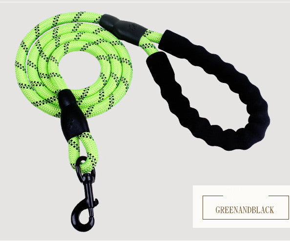 EliteLead™ | Professional Grade Nylon Leash - Reflective Safety Gear for All Sizes