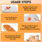 AuraSpa™ | 4-in-1 Steamy Cloud Brush - Professional Anti-Static & Shedding Solution