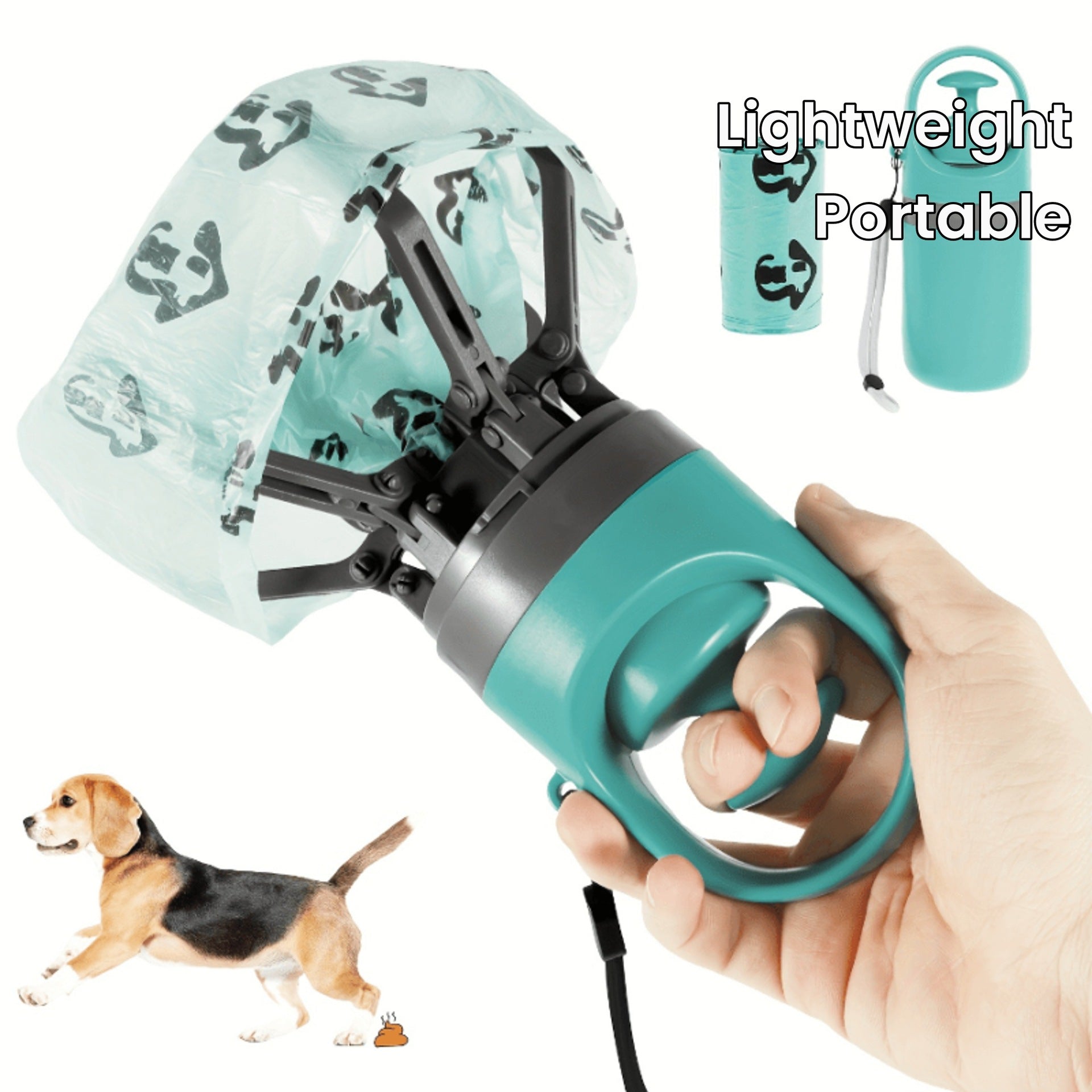 EliteClean™ | One-Handed Sanitary Waste Shovel