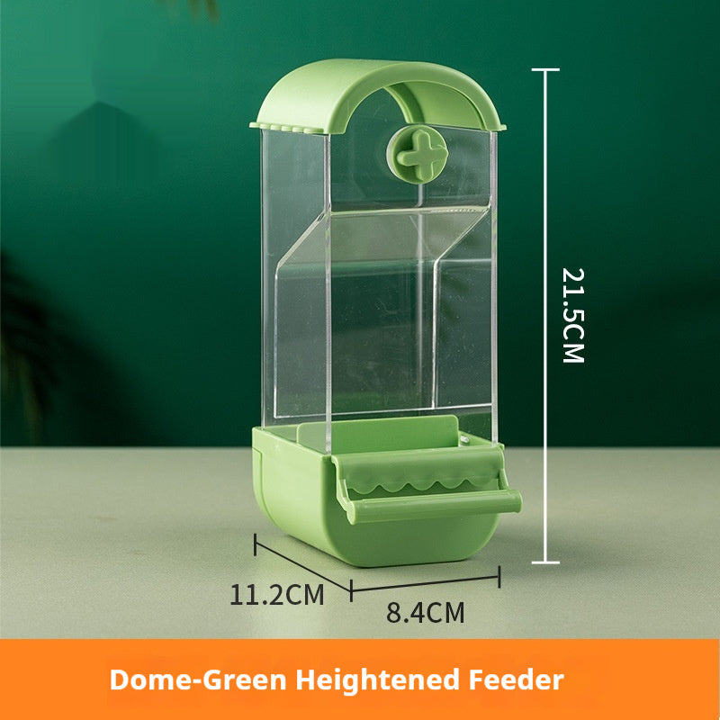 EliteFlow™ | Anti-Scatter Automatic Pet Feeder - Self-Filling & Seed-Sorting Bird Station