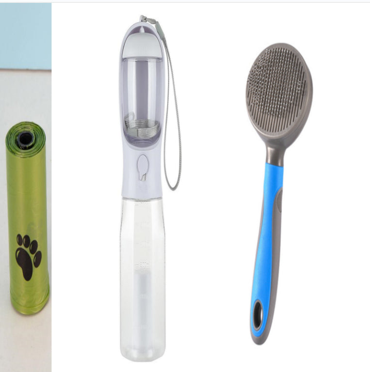 EliteExplorer™ | Multi-Functional Pet Travel Kit - Leak-Proof Hydration & Snack Station