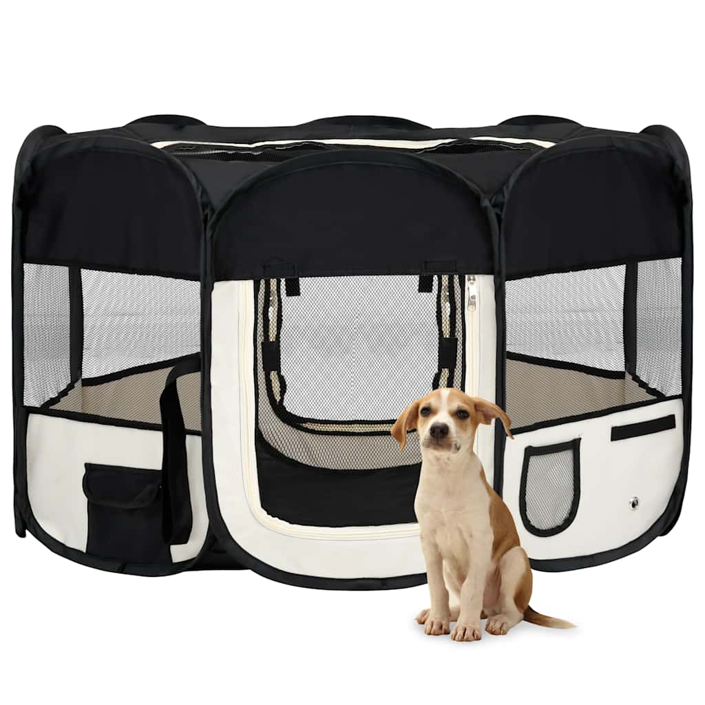 AuraGuard™ Pop-Up | Instant Folding Puppy Sanctuary – Breathable 360° Mesh Exercise Pen for Indoor & Outdoor Travel