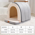 AuraEstate™ Thermo-Tent | Fully Enclosed Insulated Dog House – High-Density Heat-Lock Den for Harsh Winters