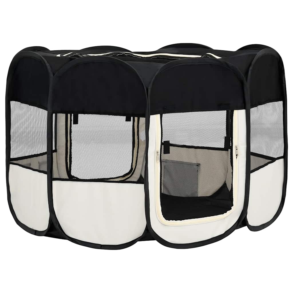 AuraGuard™ Pop-Up | Instant Folding Puppy Sanctuary – Breathable 360° Mesh Exercise Pen for Indoor & Outdoor Travel