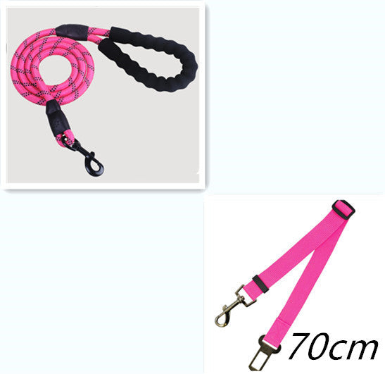 EliteLead™ | Professional Grade Nylon Leash - Reflective Safety Gear for All Sizes