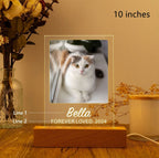 EliteHonor™ | Bespoke Pet Memorial Plaque - Eternal Tribute with Photo & Custom Date