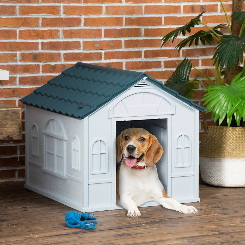 EliteHaven™ | Water-Resistant Puppy Sanctuary - Durable All-Weather Dog Home