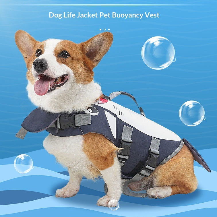 EliteFloat™ | Reflective Pet Safety Vest - Heavy Duty Buoyancy Life Jacket for Dogs