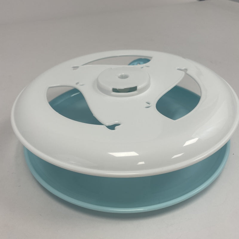 AuraPlay™ Orb-Runner | DIY Circular Motion Track – Expandable Indoor Hunting Game for Cats