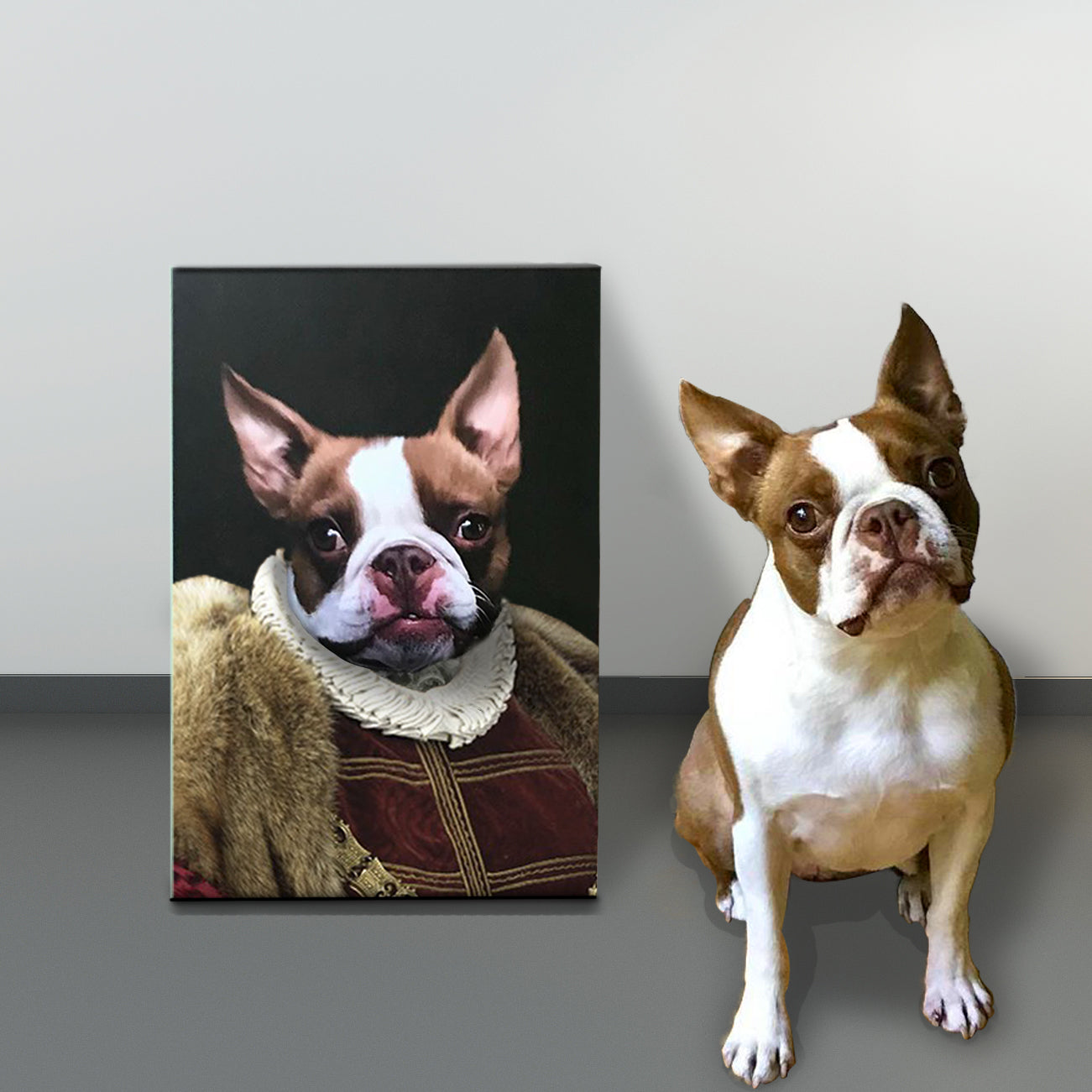 EliteMasterpiece™ | Bespoke Pet Portrait Canvas - Museum-Quality Custom Home Decor