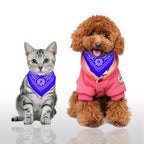 EliteCraft™ | Designer Leather Pet Scarf - Durable Adjustable Bandana Collar Set