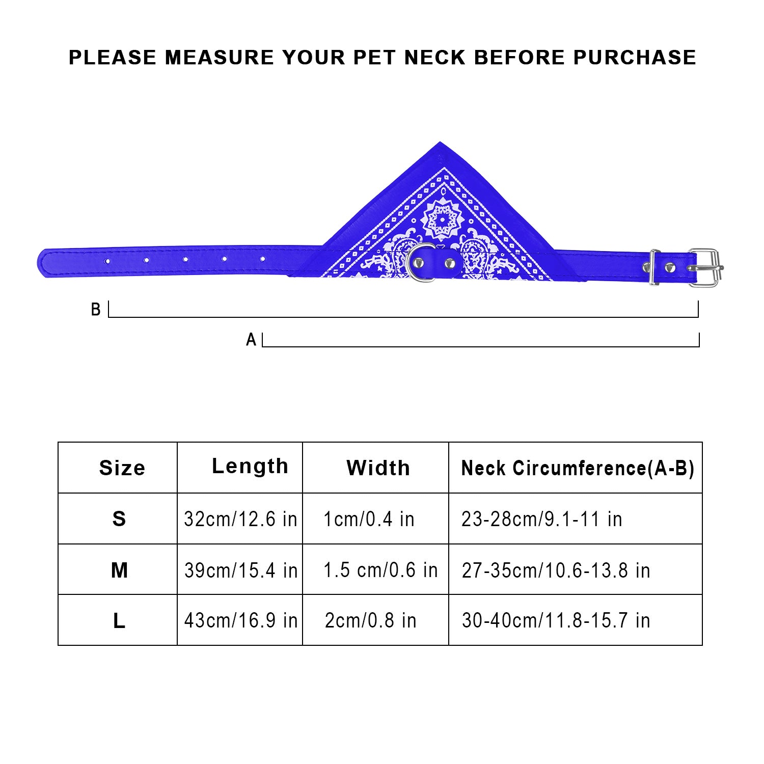 EliteCraft™ | Designer Leather Pet Scarf - Durable Adjustable Bandana Collar Set