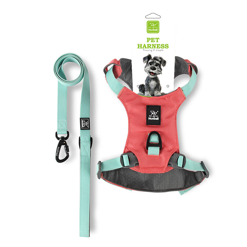 AuraGuard™ Titan-Grip | Anti-Traction Tactical Harness Set – Heavy-Duty Comfort Fit for Small, Medium & Large Dogs