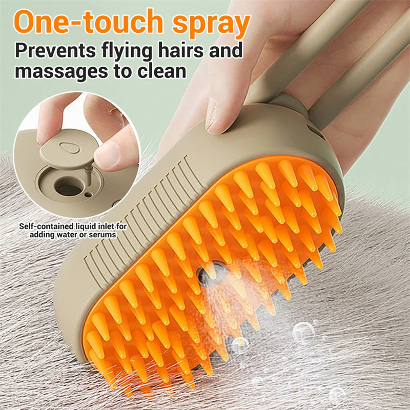 EliteSteam™ | Advanced Spray Grooming Comb - Anti-Static Hair Removal Pro