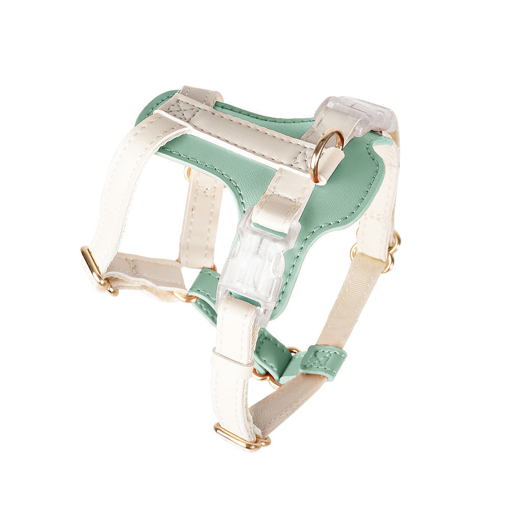 EliteSafe™ | Escape-Proof Mesh Harness - All-Day Comfort Walking Set with Heavy-Duty Leash