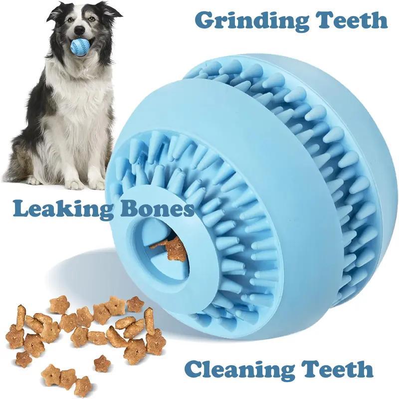 AuraPlay™ Reward-Roll | Slow-Feeder Mental Stimulation Ball – Durable Interactive Toy for Active Paws