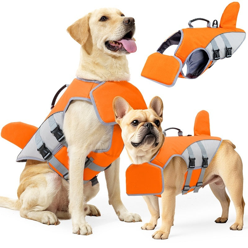 EliteRescue™ | Advanced Aquatic Safety Vest - Neck-Supportive & Towable Dog Swimwear