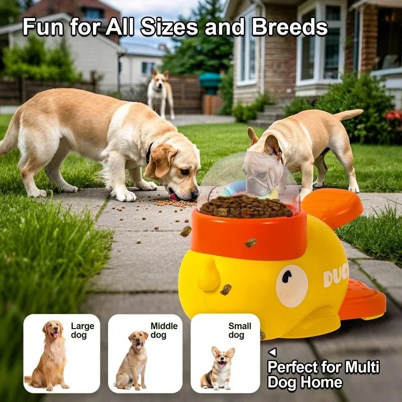 EliteBrain™ | Cartoon Duck Puzzle Toy - Mental Stimulation & Slow Feeding Station