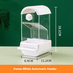 EliteFlow™ | Anti-Scatter Automatic Pet Feeder - Self-Filling & Seed-Sorting Bird Station