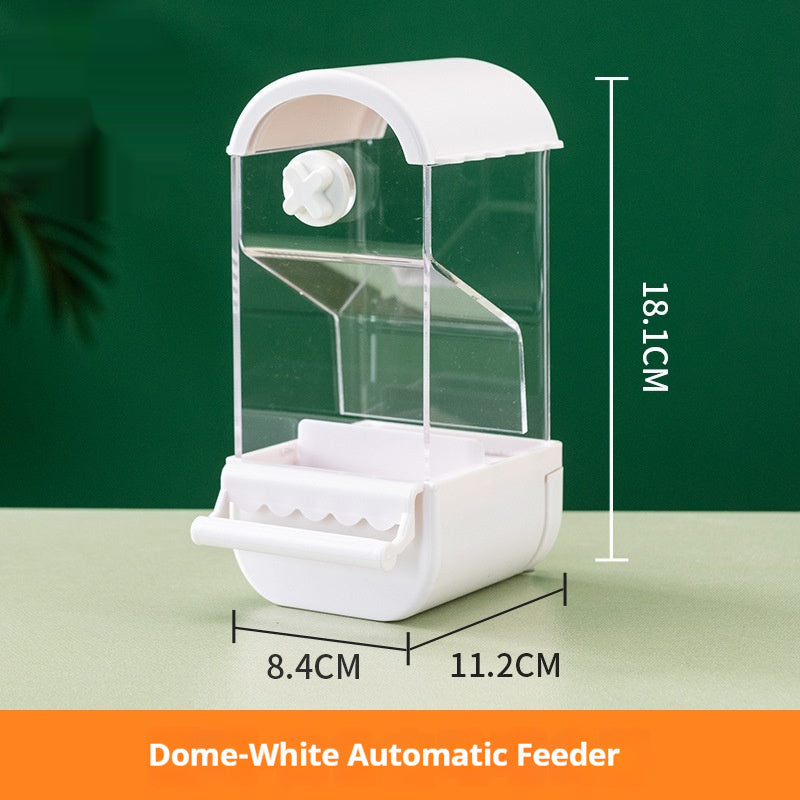 EliteFlow™ | Anti-Scatter Automatic Pet Feeder - Self-Filling & Seed-Sorting Bird Station