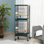 EliteFlight™ 55 | High-Capacity Indoor Bird Mansion - Multi-Tier Canary & Conure Habitat