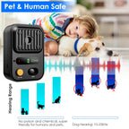 EliteEcho™ | Waterproof Ultrasonic Bark Control (Black-Green Edition)