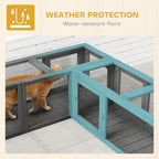 AuraEstate™ Infinity-Tunnel | Professional Modular Wood Cat Habitat – Customizable Outdoor Connector & Play System