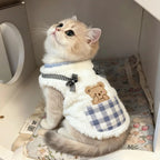 EliteShield™ | Cozy Fleece Cat Hoodie - Anti-Dander & Warmth-Locking Winter Apparel